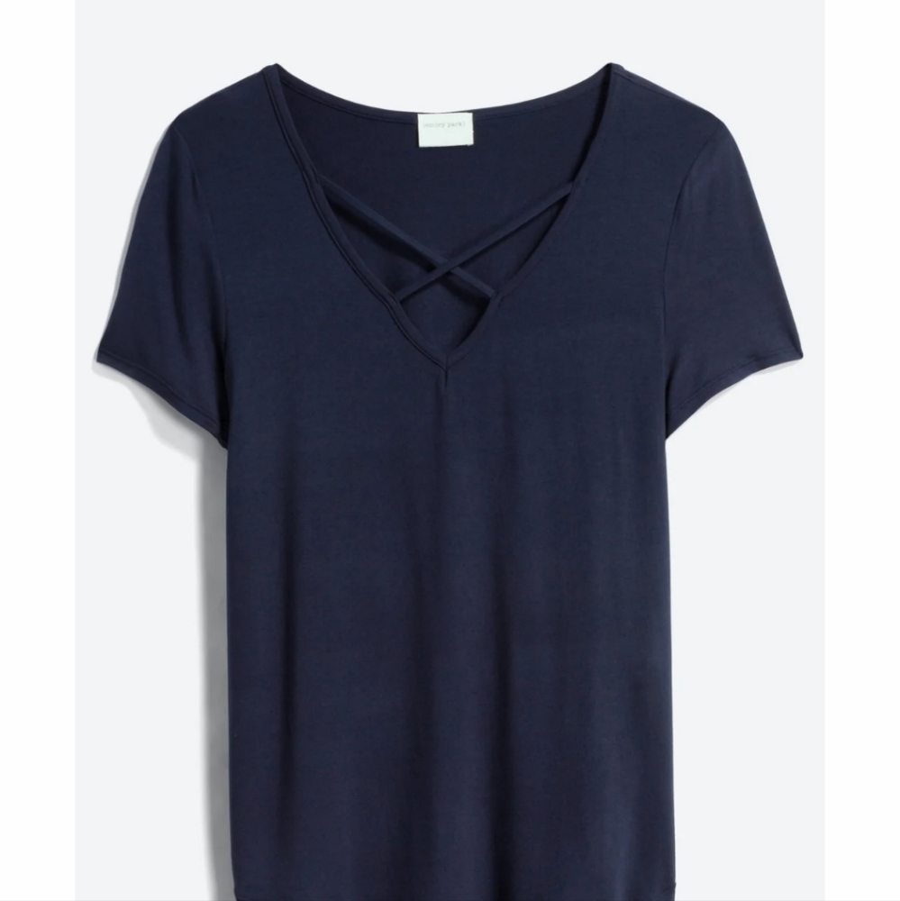 Emory Park Dulce Short Sleeve Knit Top